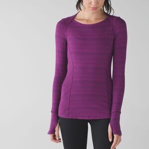Lululemon Kanto Catch Me Long Sleeve, Size 6